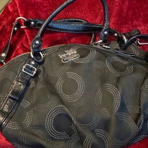 Coach Madison dotted signature c optic art sophia